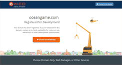 Desktop Screenshot of oceangame.com